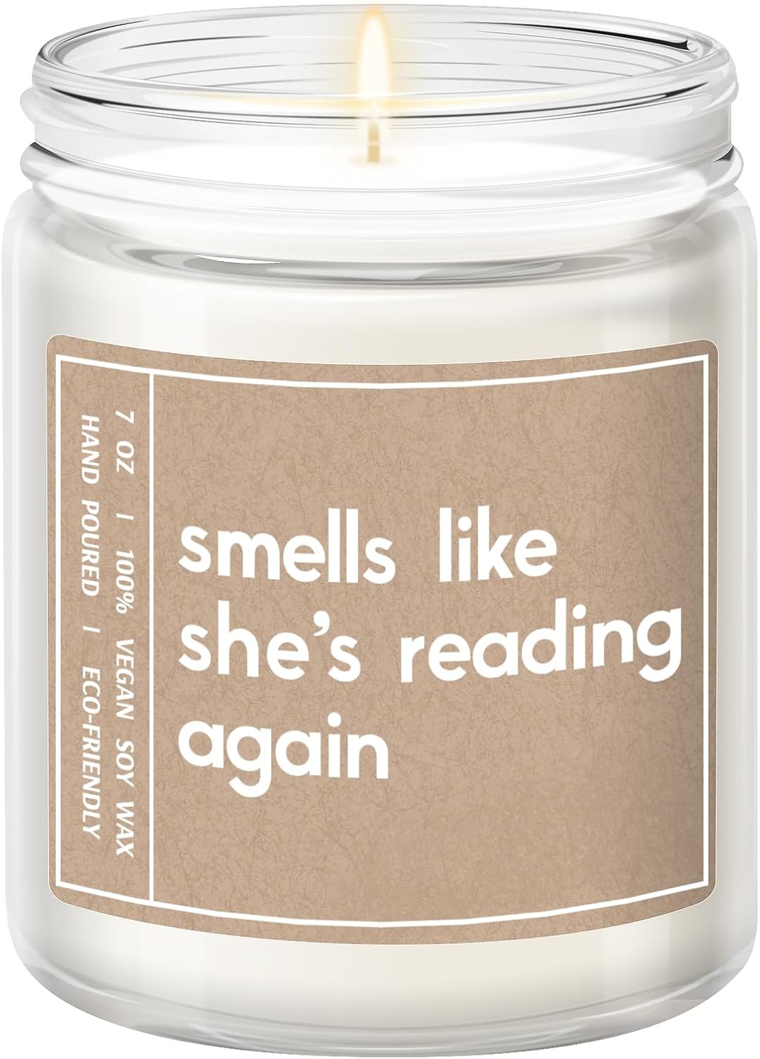 She’s Reading Again Candle