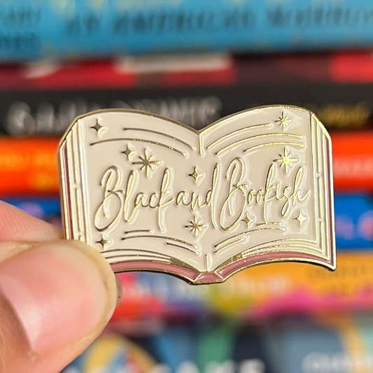 Enamel Pin | Black and Bookish