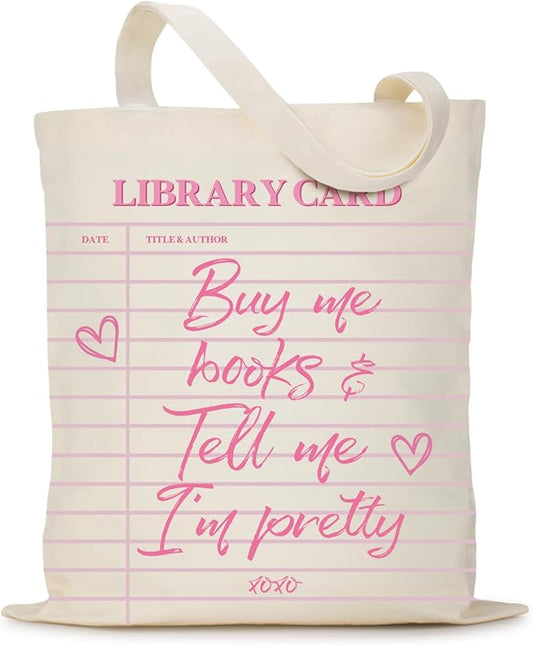 Library Card Tote