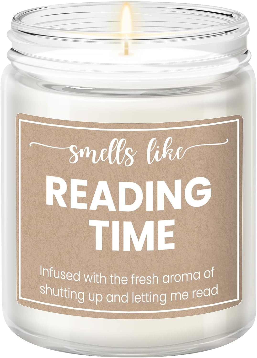 Reading Time Candle