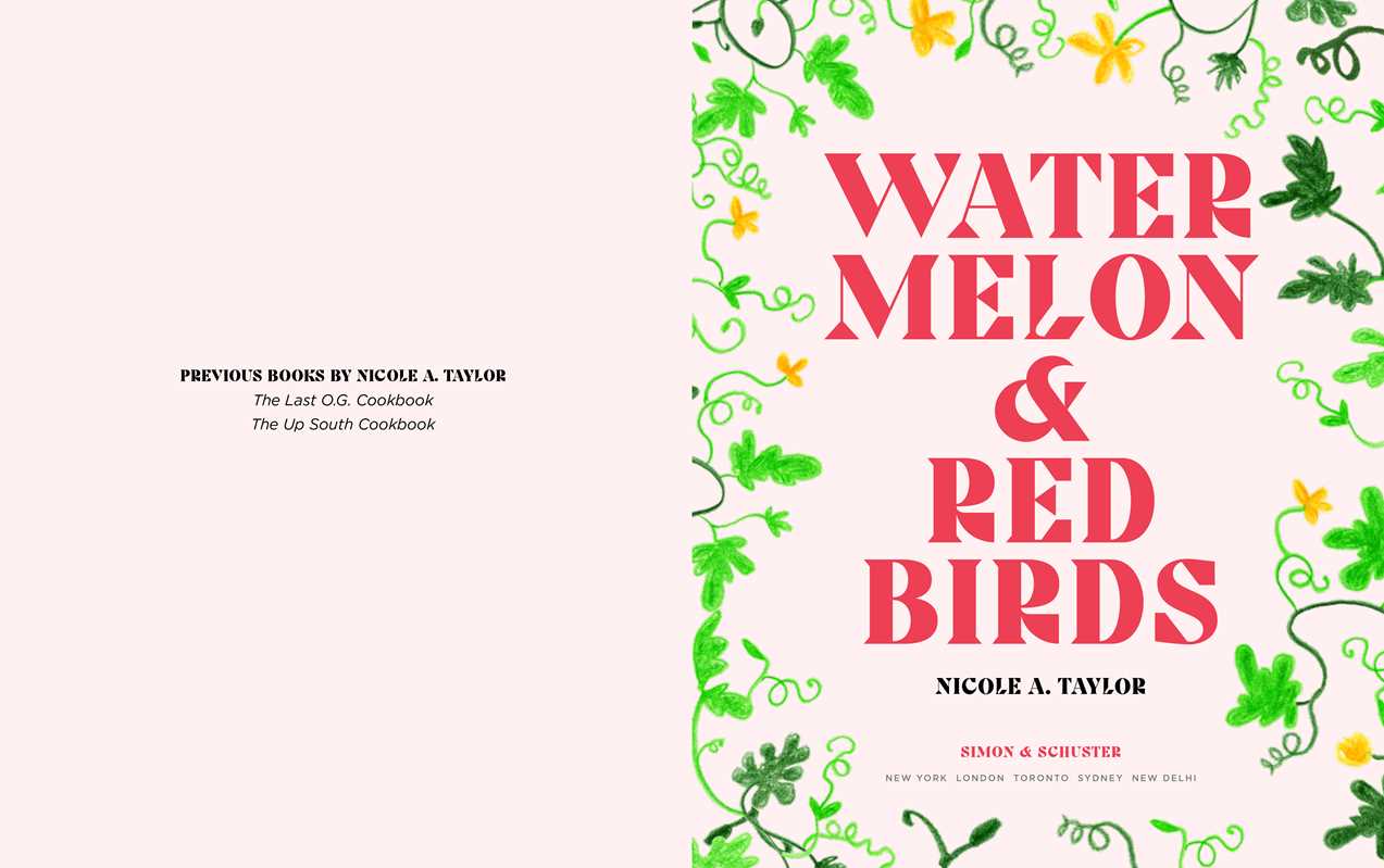 Watermelon and Red Birds by Nicole A. Taylor